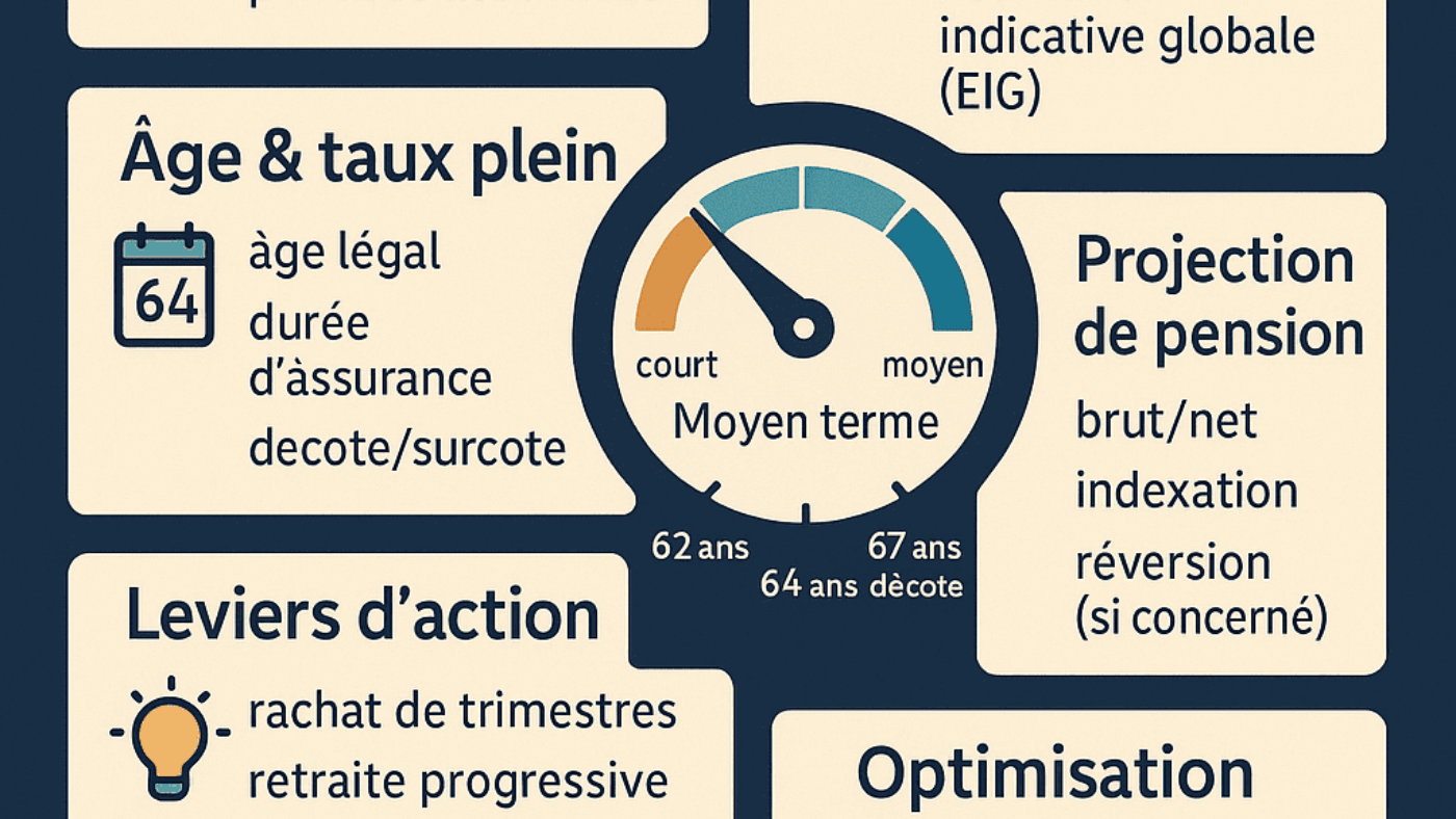 bilan retraite, taux plein