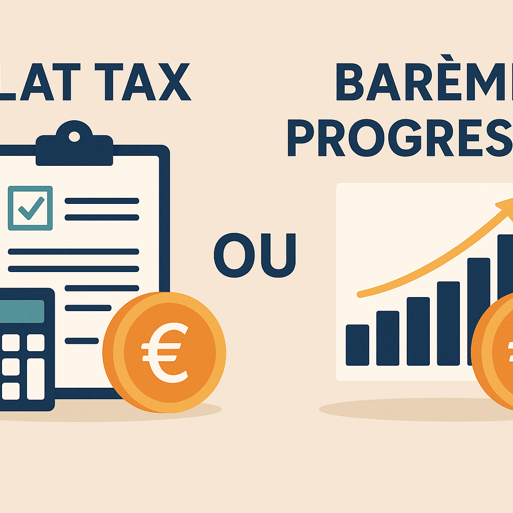 flat tax ou barem progressif, que choisir?