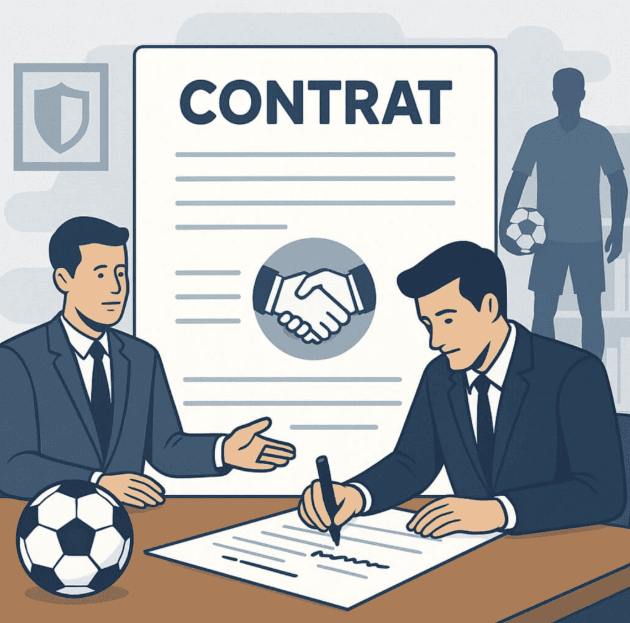 contrat d'agent sportif