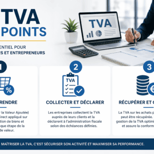 TVA EN 3 POINTS POUR LES ENTREPRENEURS