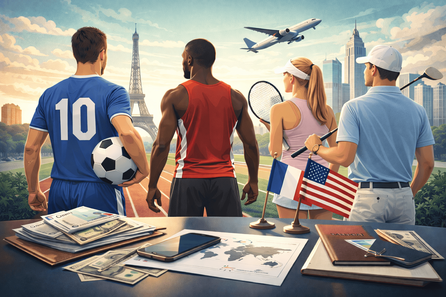 fiscalité sportifs internationaux double imposition