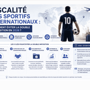 fiscalité sportifs internationaux double imposition