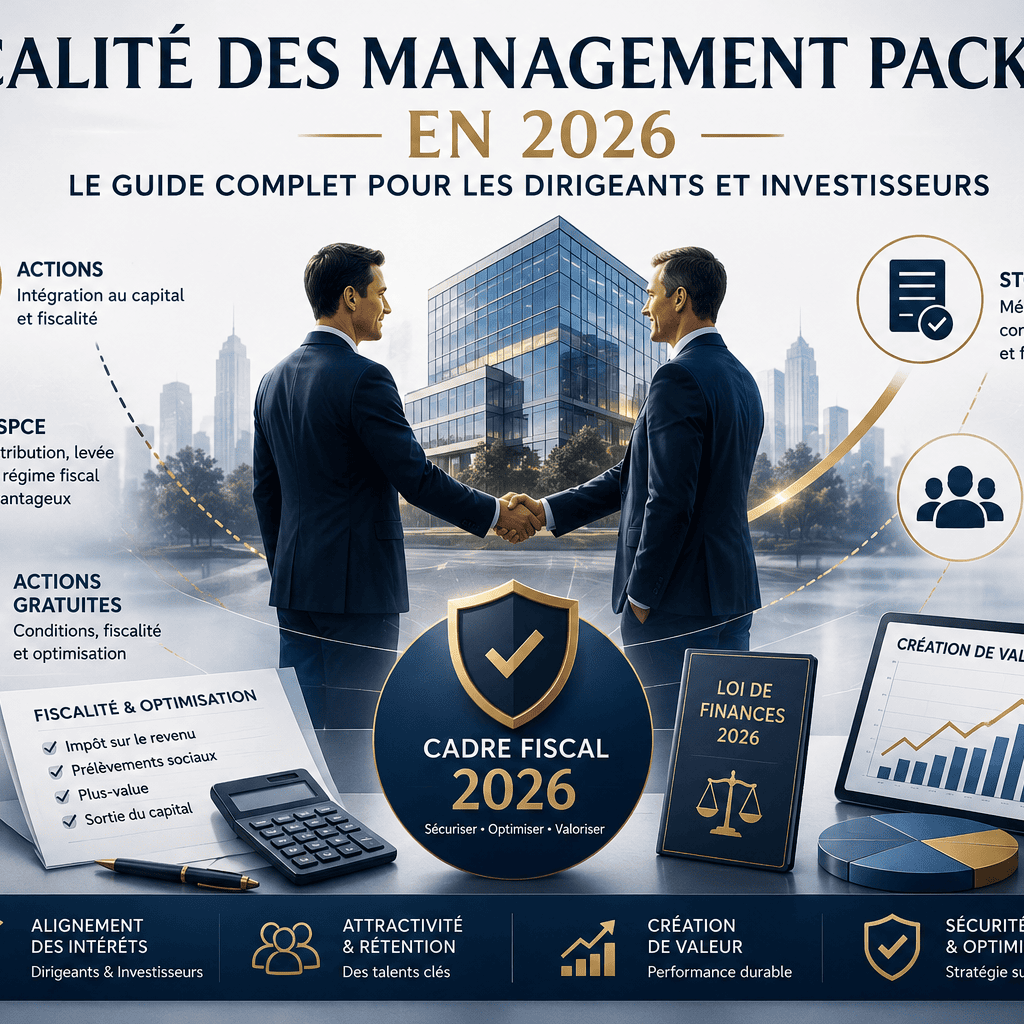 Fiscalité des management packages en 2026 le guide complet pour les dirigeants et investisseurs