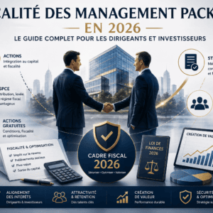 Fiscalité des management packages en 2026 le guide complet pour les dirigeants et investisseurs