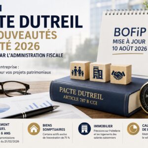 pacte dutreil nouveautés 2026