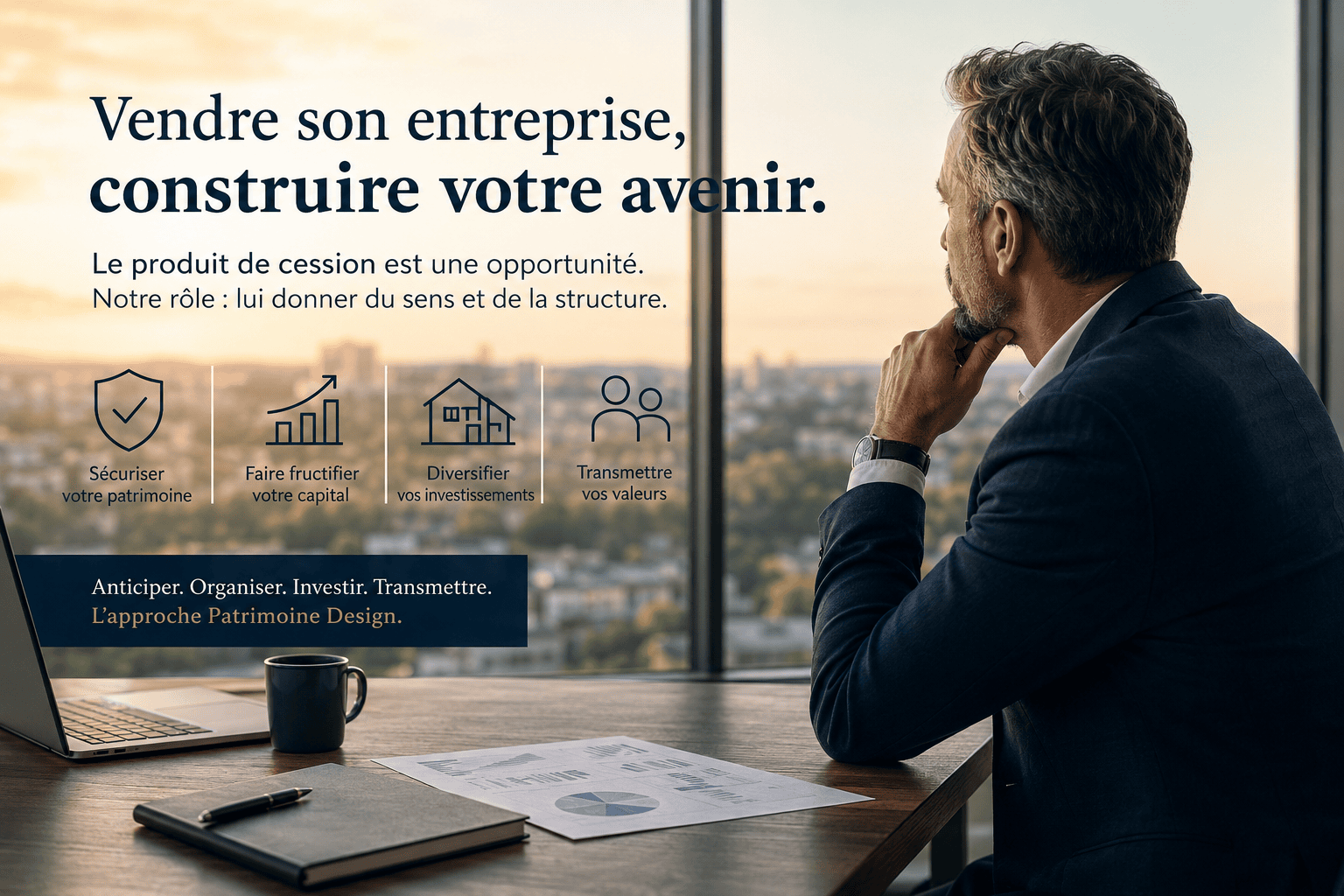 produit de cession de la vente de son entreprise