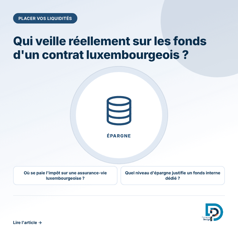La protection des fonds d'une assurance-vie luxembourgeoise