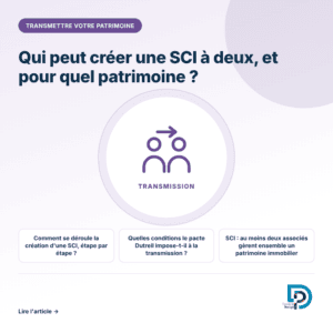 Créer une SCI à deux pour investir dans l'immobilier