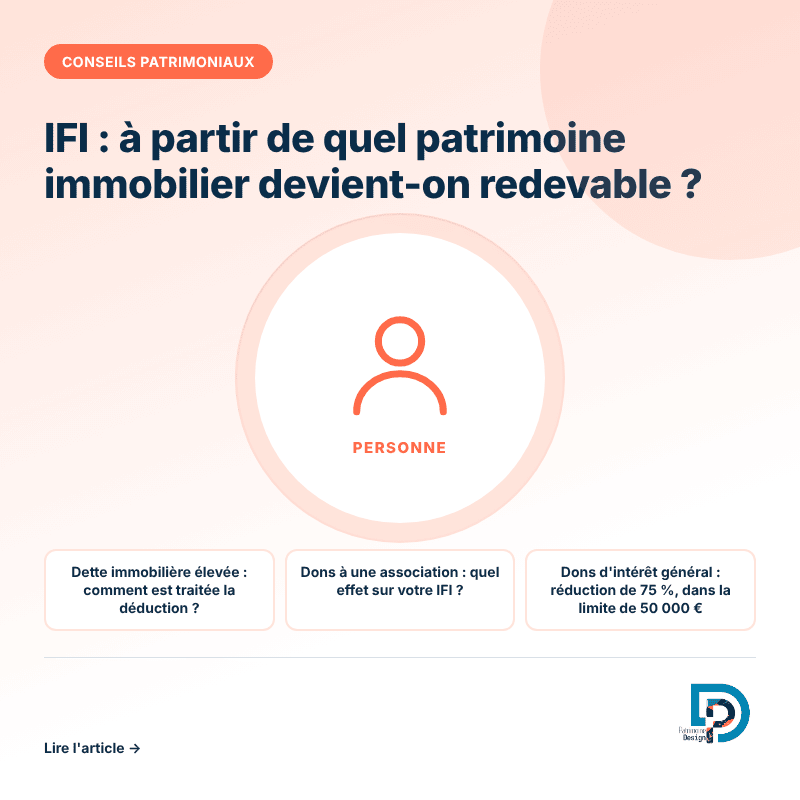 Le seuil de patrimoine immobilier à partir duquel l'IFI est dû