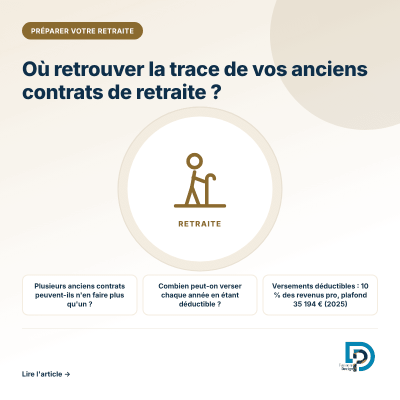 Retrouver ses anciens contrats de retraite supplémentaire