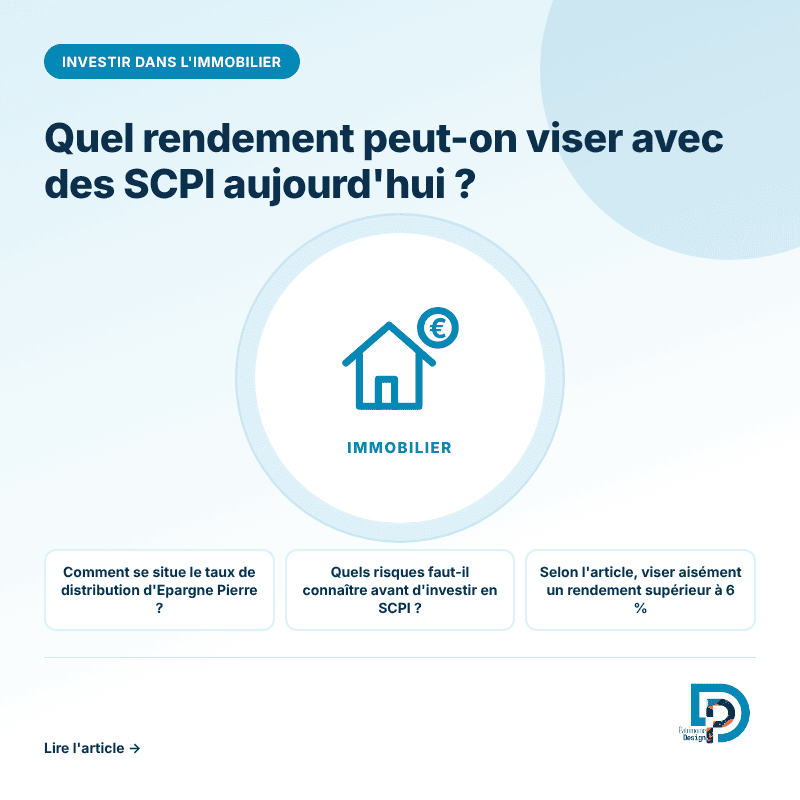 Le rendement des SCPI aujourd'hui et le taux de distribution de la SCPI Épargne Pierre